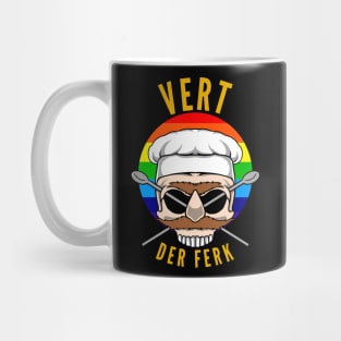 vert der frek skull Mug